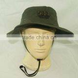 Custom Camouflage Bucket Wide-brimmed Fedora Hat Fisherman Cap thumbnail-2