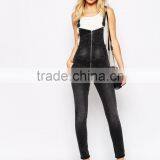 2015 China Factory OEM ODM Fashionable Customized Overall Jumpsuit With Plunge Neckline thumbnail-4