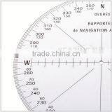 Kearing Round Shape Plastic Aviation Protracotr 360 Degree for Flying Direction Guiding #KRP-1 thumbnail-4