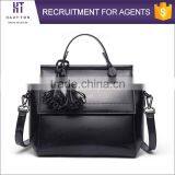 New Style Vintage Ladies Tassel Tote Shoulder Handbags Hot Sale Fashion Women Genuine Split Cow Leather Shoulder Bags With Strap thumbnail-2