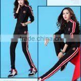 Wholesale Black and White High Quality Fit Slim Girl's Sportswear 2016 thumbnail-3