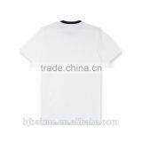 Custom Printed Branded Cotton White New Model Men's T-shirt With Logo thumbnail-2