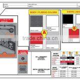 2014 Stock Boys / Mens / Big Mens Polyester Winter Sherpa Lined Printed Fleece Jacket /coat thumbnail-2