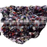 CX-D-51 Competitive Price New Design High Quality Real Fox Fur Blanket Wholesale Blanket thumbnail-2