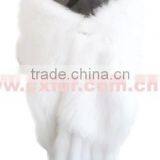 CX-B-34 China Suppliers Lady Scarf Hand Knitted Real Fox Fur Cape/ Shawl thumbnail-5
