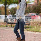 2016 Fashion New Fabric Matching Sweatshirt Women Sport Suit Womens Casual Hoodies thumbnail-3