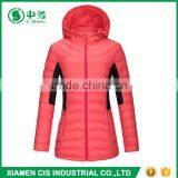 New Product Winter Warm Slim Fit Hooded Women Long Down Filled Jacket thumbnail-2