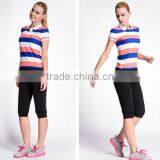 New Product Fashion Professional Wholesale Women Short Sleeve Polo Shirt thumbnail-1