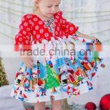 2017 New Born Baby Girls First Christmas Party Dress Kids Elf Holiday Party Dress thumbnail-4