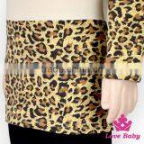 Patchwork Pattern New Model Shirts Long Sleeve Girls Tops Fashion Style t Shirts Mommy and me Raglan thumbnail-4