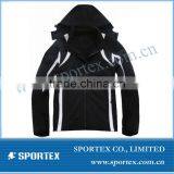 SPT-GS1310 Mens Hoody Softshell Jacket, Athletic Mens Softshell Jacket, Mens Softshell Jacket thumbnail-1