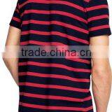 Men's Polo Short Sleeve Polo Shirt With Stripe thumbnail-2