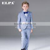 ELPA 2016 Boys Suit Clothing Baby Blue Plaid Boy Casual Suits for Wedding/Show thumbnail-2