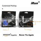 Flexible No Need Tie Footwear Laces for Outdoor Sports Sneakers - Customized No-Tie Red Shoelaces Fits Running Shoe Casual Shoes thumbnail-6