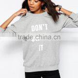 High Quality o Neck Long Sleeve Woolen Sweater Designs for Ladies thumbnail-2