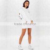 Cute off White Hoodie Custom Logo Ladies Long Sleeve Hoodie With Prints thumbnail-3