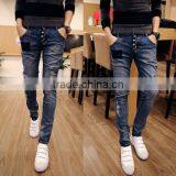 Price of Jeans Manufacturing Machinery Patchwork Blue Wholesale China Trousers for Men Jeans thumbnail-2