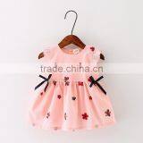 Wholesale Sweet Style Knitted Flower Pattern Baby Dress thumbnail-1