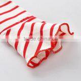 Wholesale Lovely Cotton Children Girl Stripe T-shirt Casual Children Wear thumbnail-2