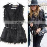 Winter Women Elegant Fashion Rex Rabbit real fur coat