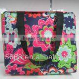 GR-W0103 Flower Printing Insulated Lunch Bag for Women thumbnail-1