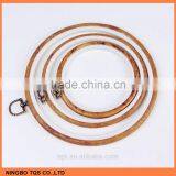Wholesale Cross Stitch Accessory ABS Wooden Pattern Embroidery Hoops thumbnail-5