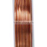 High Quality Round Rose Gold 1mm Copper Beading Wire Thread Cord thumbnail-2