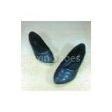 Size 36 / 37 Oem Lady Closed Toe Flat Casual Shoes for Wemen With PU Upper / Lining thumbnail-1