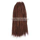 Wholesale Synthetic Hair Extension High Quality Ombre Jumbo Braid Synthetic Hair for Braiding, Senegal Twist Braids 201g thumbnail-5