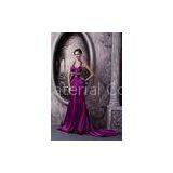 Empire Halter Sweetheart Mermaid Womens Party Dresses Long Prom Gowns With Beads thumbnail-1