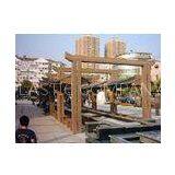 PVC PE WPC Profile Extrusion Line For Decorative Floor / Sun Louver