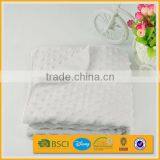 Hot Sale Polyester New Born Thermal Embossed Micro Fleece Muslin Baby Blanket thumbnail-2