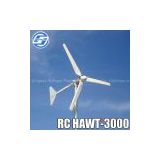 3KW mini household wind generator, green energy generator for sale