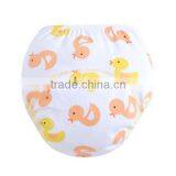 Pretty Flower Printed Style Wholesale 100% Cotton Baby Cloth Diaper thumbnail-5