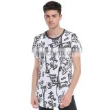 trendy 2017 hip-hop polyester t-shirt