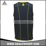 High Quality Silk Screen Printing Surridge Breathable Fashional Basketball Player T-shirt thumbnail-2