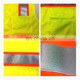 Short Sleeves Child Pink Safety Vest With Pockets for KF0-39F thumbnail-3