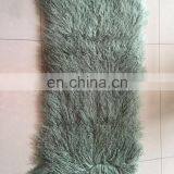 Wholesale Long Hairs Mongolian Lamb Fur Plate Real Tibetan Lamb Fur Plate thumbnail-2