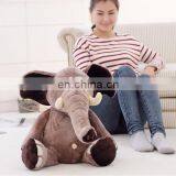 Fashion Children Room Bedding Decoration Pillow Cushion Elephant Plush Toy Wholesale thumbnail-4