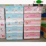 Hot Saling 5 Layers Cheap Shoe Plastic Storage Cabinets With Lock