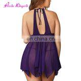 2017 Free Sample Japanese Mature Women Erotic Plus Size Lingerie Sexy Babydoll thumbnail-4