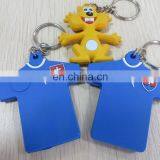 2016 Custom Design Pvc Keyring With Embossed and Printing Logo Wholesales thumbnail-2
