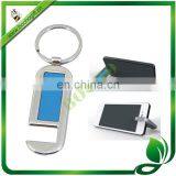 Metal Keyring for Mobile Holder and Bottle Opener, Metal Keychain With Mobiler Stander and Opener, Metal Opener Keychains thumbnail-2
