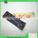 Shirt Collar Size Labels Printed Clothing Label