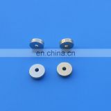 customized round shaped engraved jewelry slider beads
