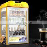 Супермаркетный нагревательный шкаф для молочных напитков, термошкаф, электрический инкубатор, витрина для нагрева молока, магазин бытовых нужд