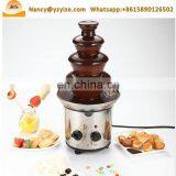 Popular Chocolate Fountain Machine Prices Chocolate Fountain Single Tower Double Tower for Party thumbnail-3