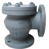 JIS Marine Valve Cast Iron Lift Check Angle Valve F7359 5K thumbnail-1