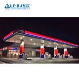 Space Frame Gas Petrol Filling Station Steel Structure Fuel Station Canopy thumbnail-2