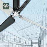 Customized 6063 Aluminum Squeeze Manufacturer Processing Aluminium Extruded Hvls Fan Blade thumbnail-3